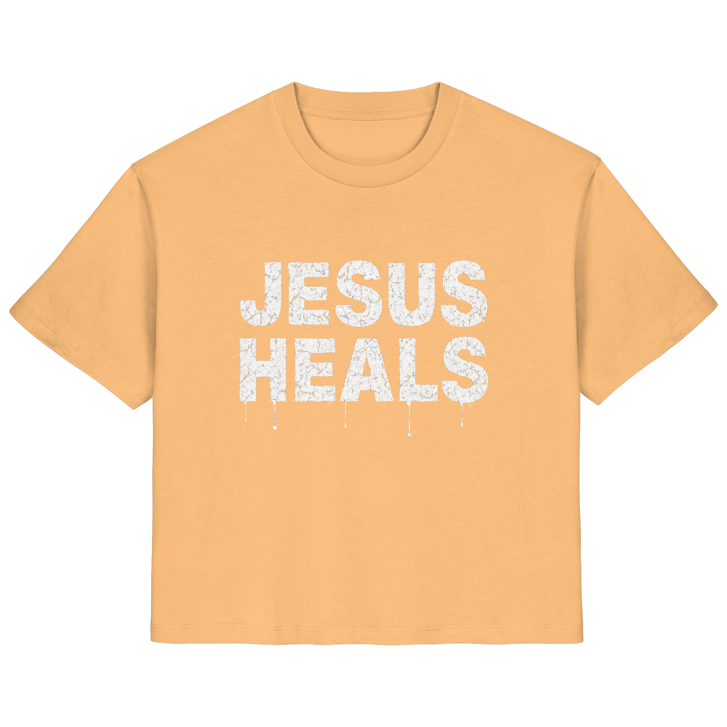 JESUS HEALS - FRAUEN ORGANIC SHIRT