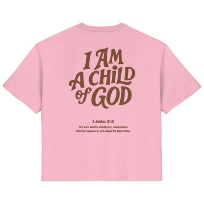CHILD OF GOD - ORGANIC FRAUEN SHIRT