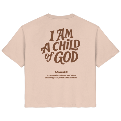CHILD OF GOD - ORGANIC FRAUEN SHIRT
