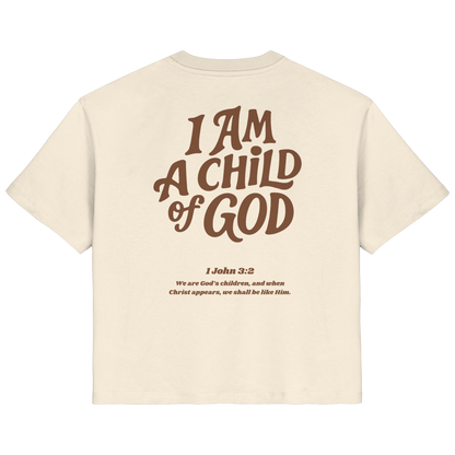 CHILD OF GOD - ORGANIC FRAUEN SHIRT