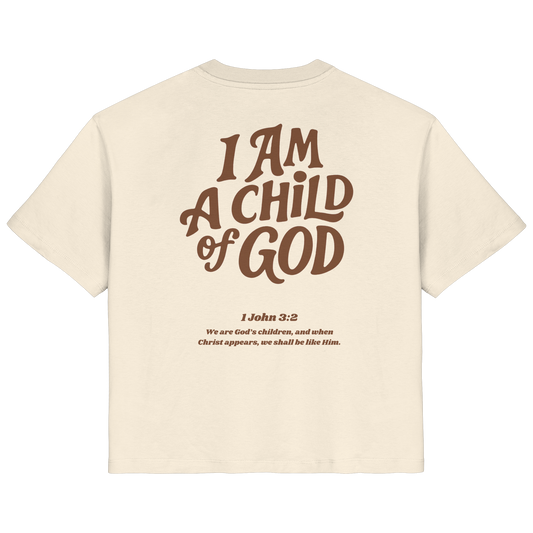 CHILD OF GOD - ORGANIC FRAUEN SHIRT