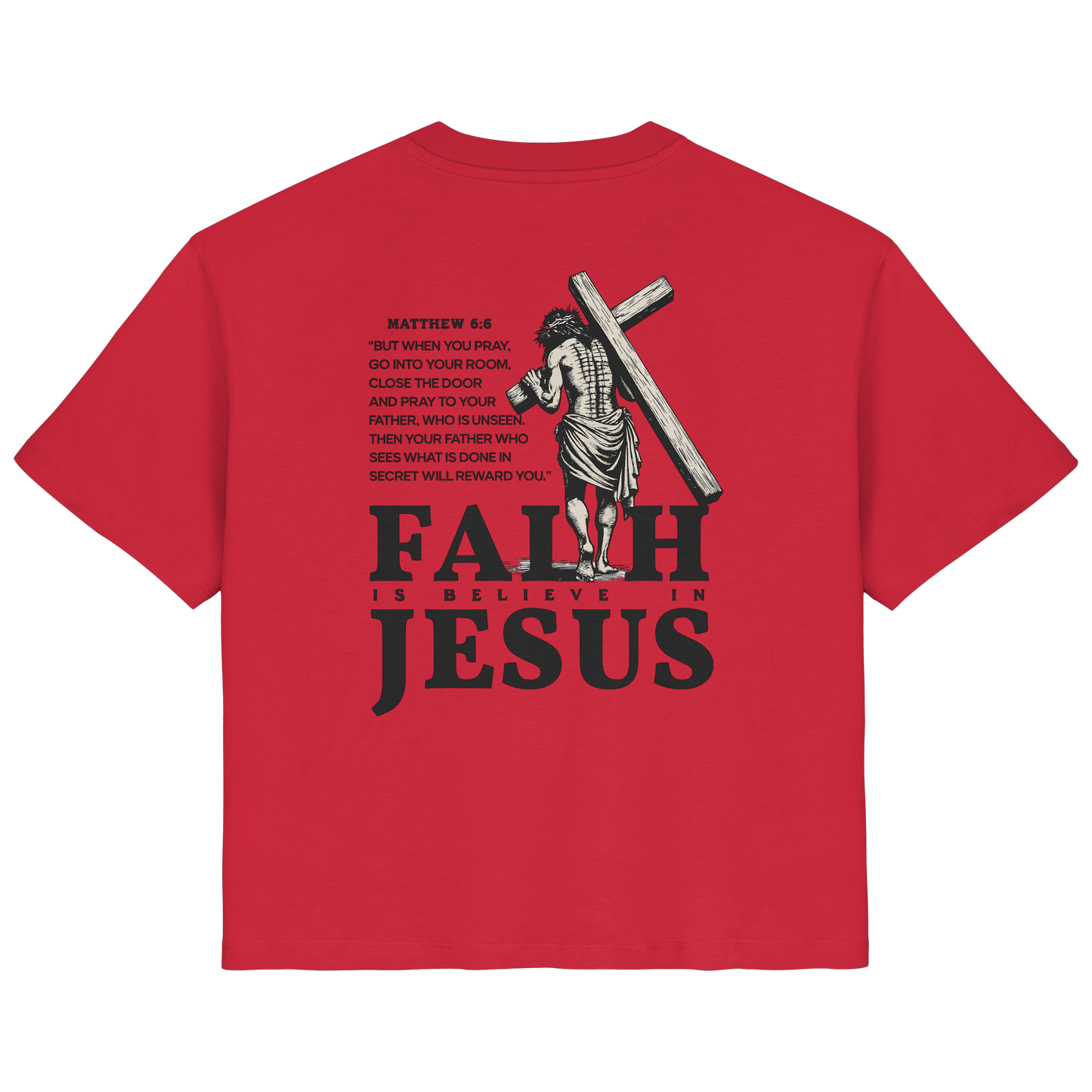 FAITH IN JESUS - FRAUEN SHIRT
