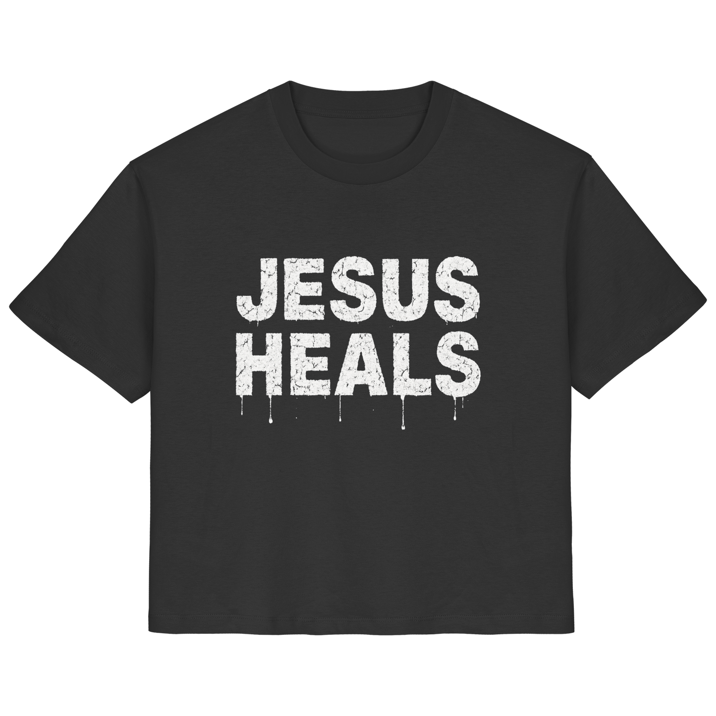 JESUS HEALS - FRAUEN ORGANIC SHIRT