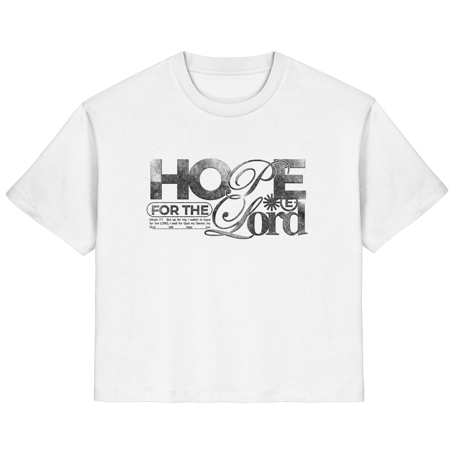HOPE FOR THE LORD - WOMEN SHIRT