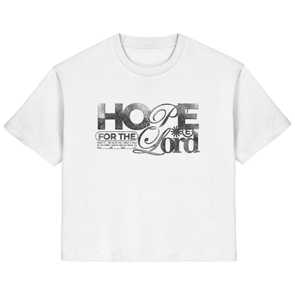 HOPE FOR THE LORD - WOMEN SHIRT